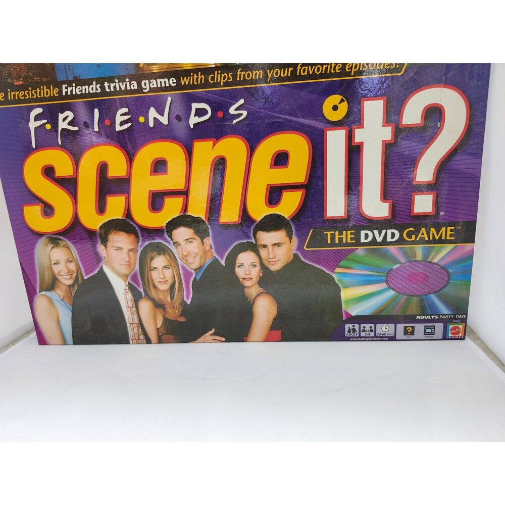 Friends Scene It? The DVD Game – Trivia from All 10 Seasons – Complete
